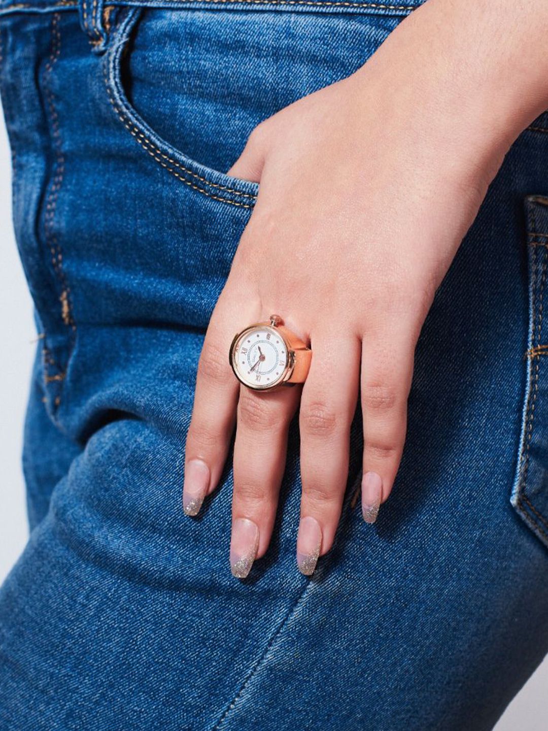 SALTY Pack of 2 Women Girl Boss SALTY Pack of 2 Watch Ring
