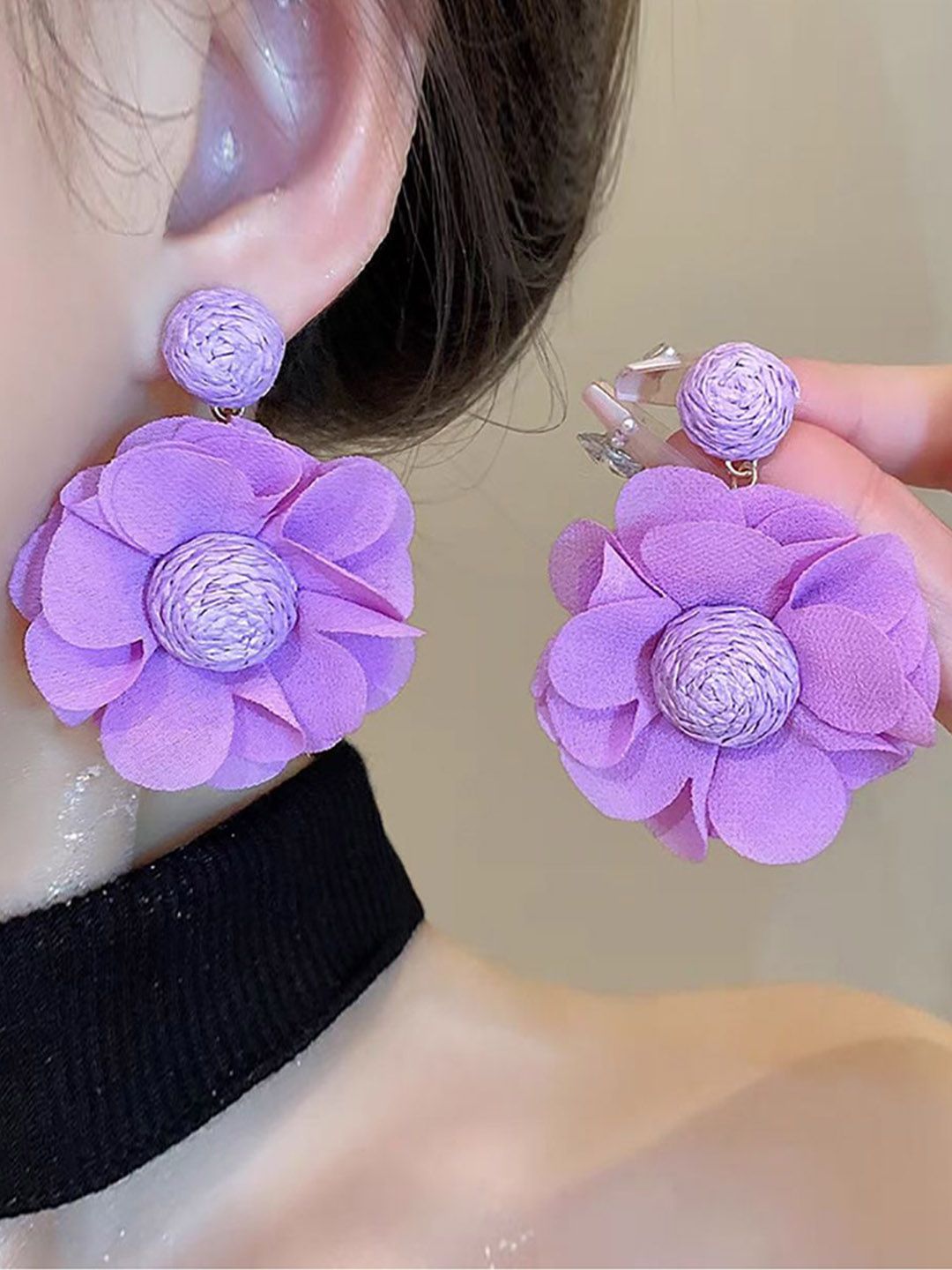 Floral Studs Earrings