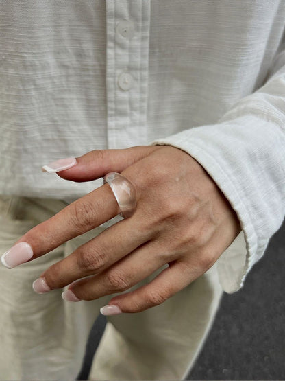 Women Resin Finger Ring