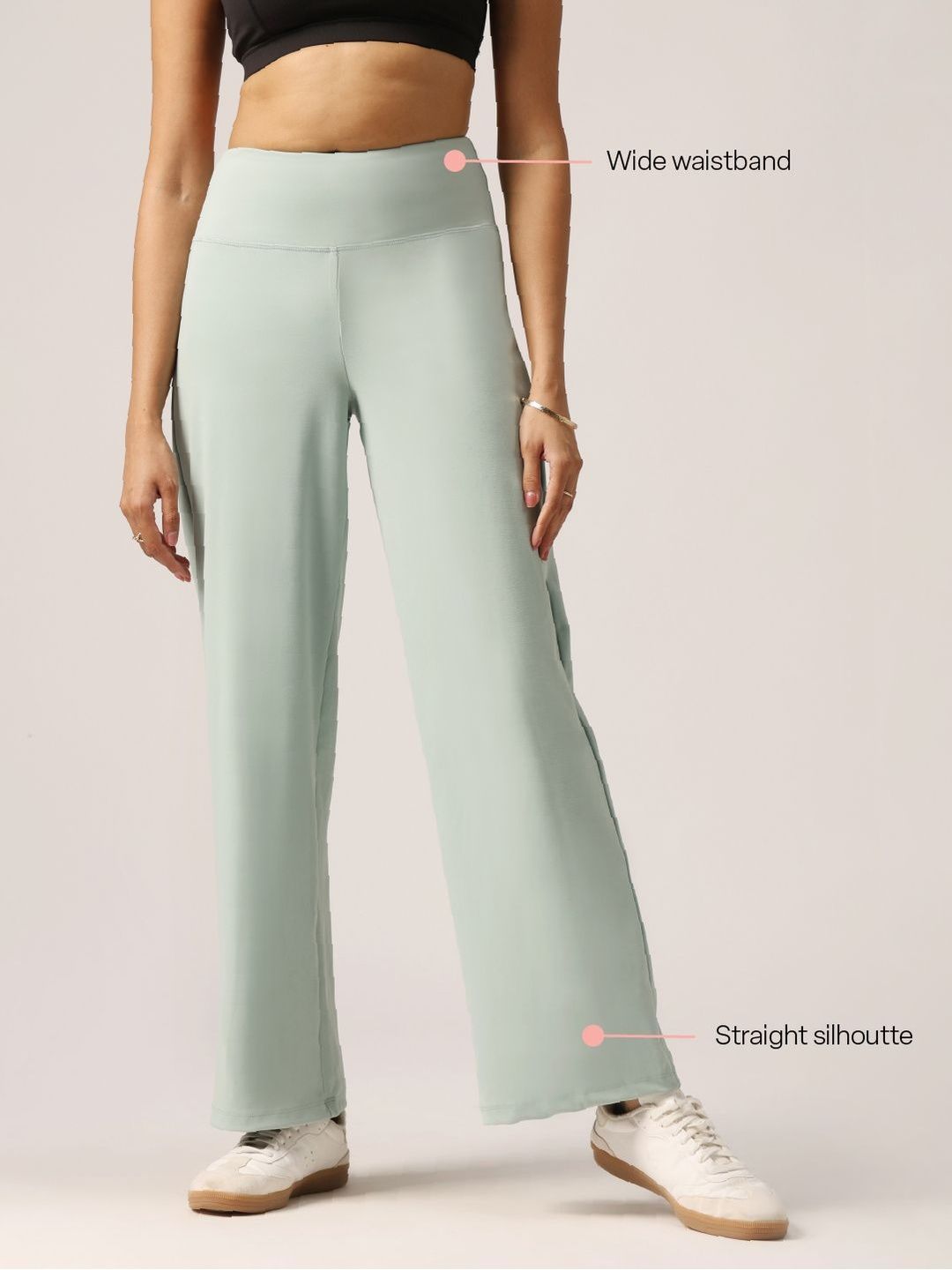 Women High-Rise Trousers