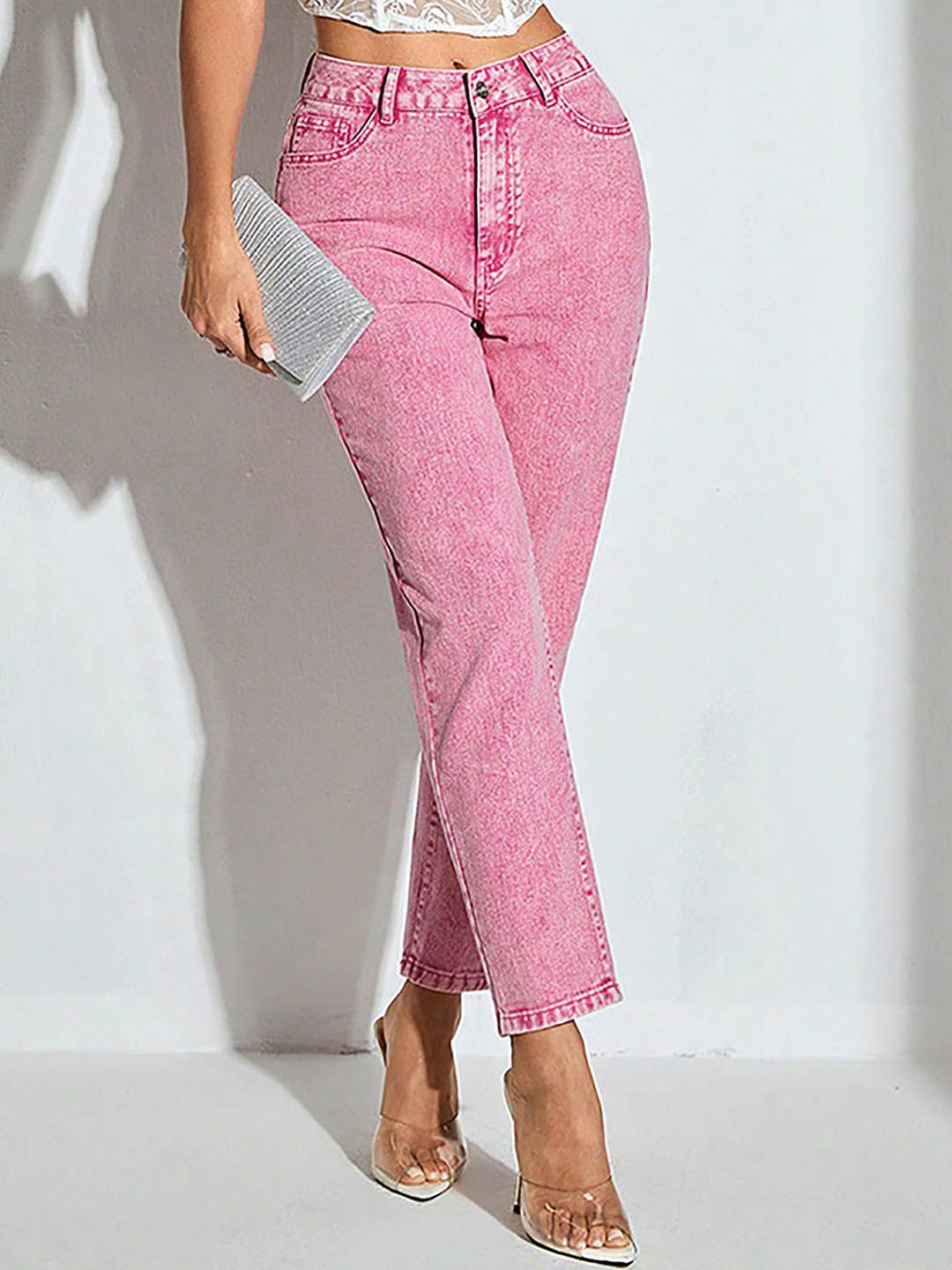 Women Slash Knee Jeans