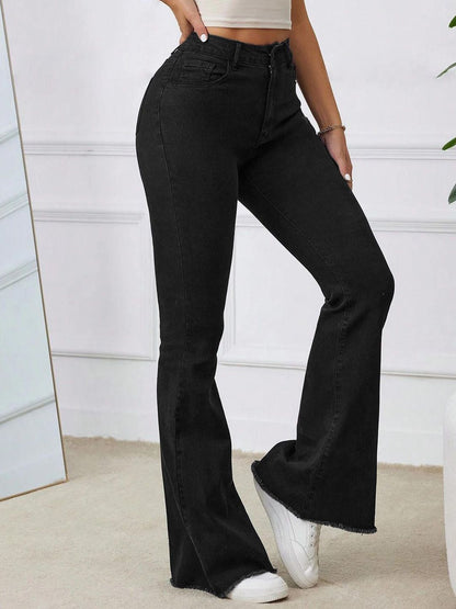 Women Bootilicious Bootcut High-Rise Stretchable Cotton Jeans