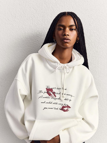 Printed hoodie