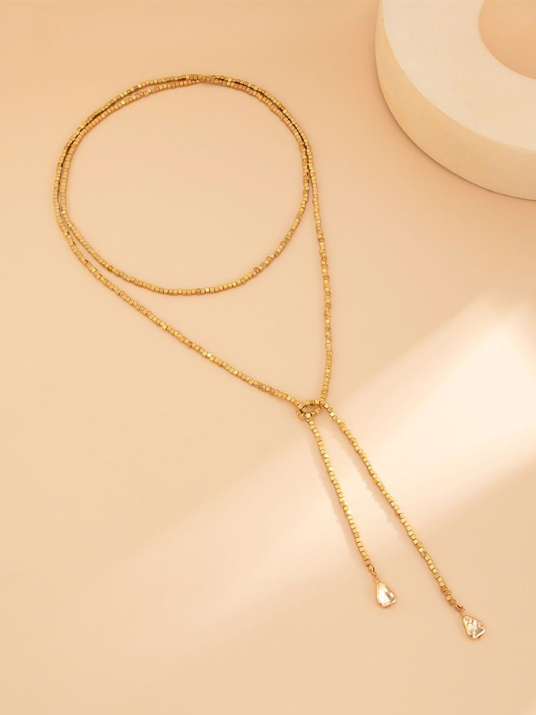 Gold-Plated Handcrafted Necklace