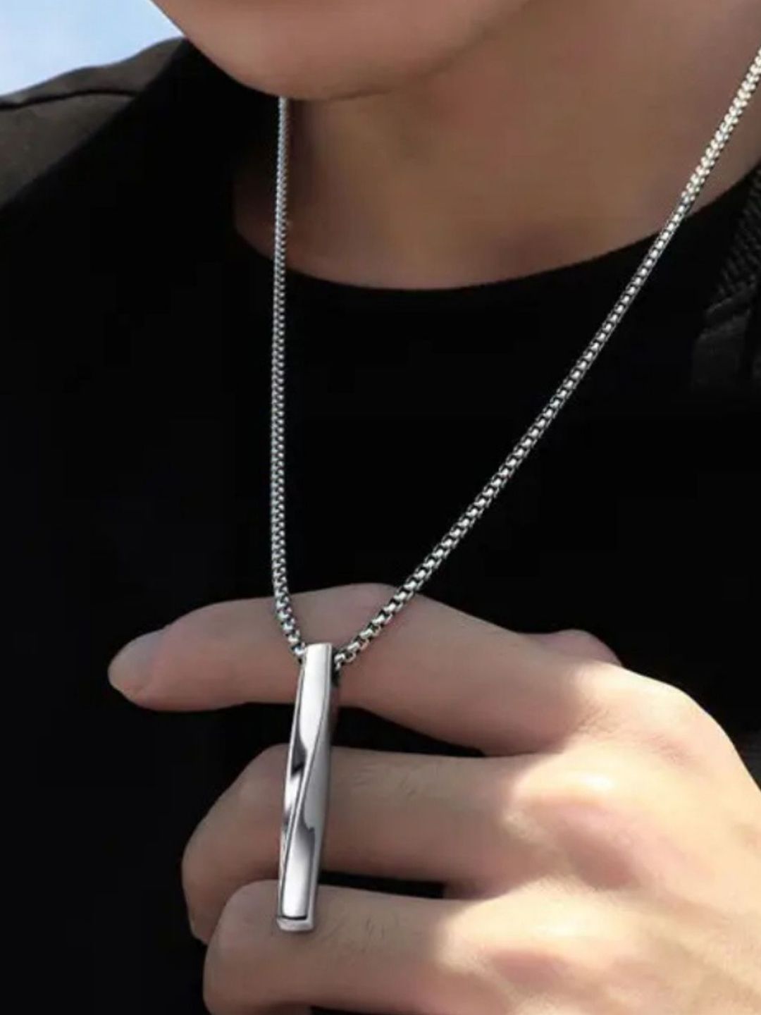 SALTY Set Of Bracelet & Necklace For Men - Collier & Vagabond Jewellery Set