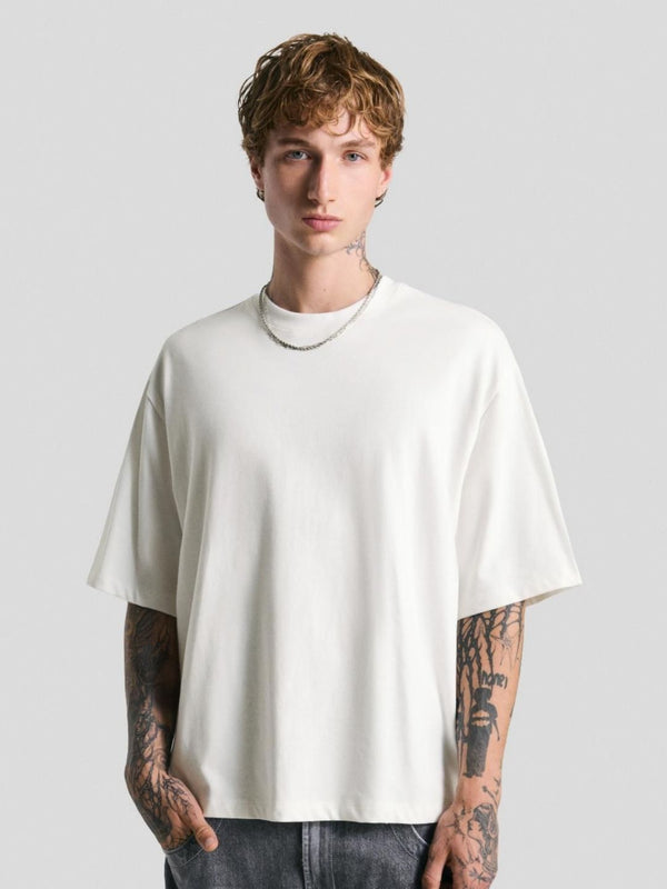 Short sleeve plush T-shirt