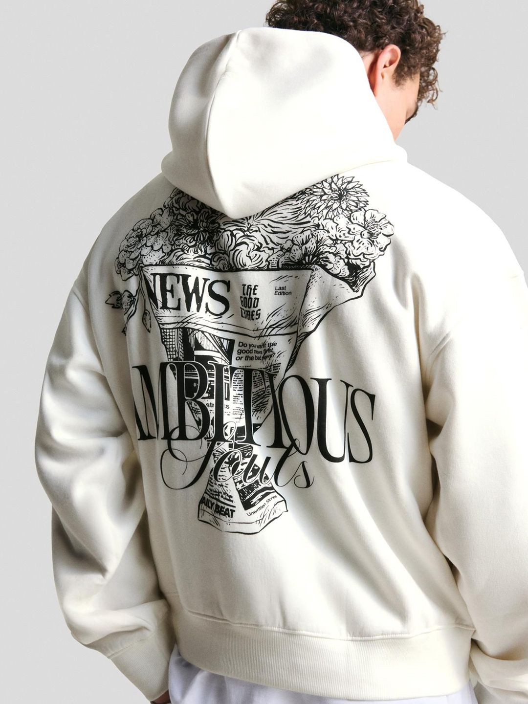 Printed hoodie