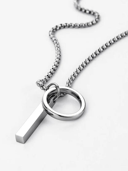SALTY Set Of 2 Rebel & Rocky Pendant With Chain