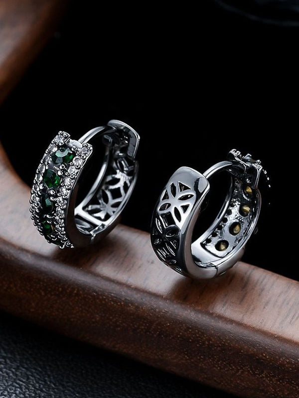Classic Half Hoop Earrings