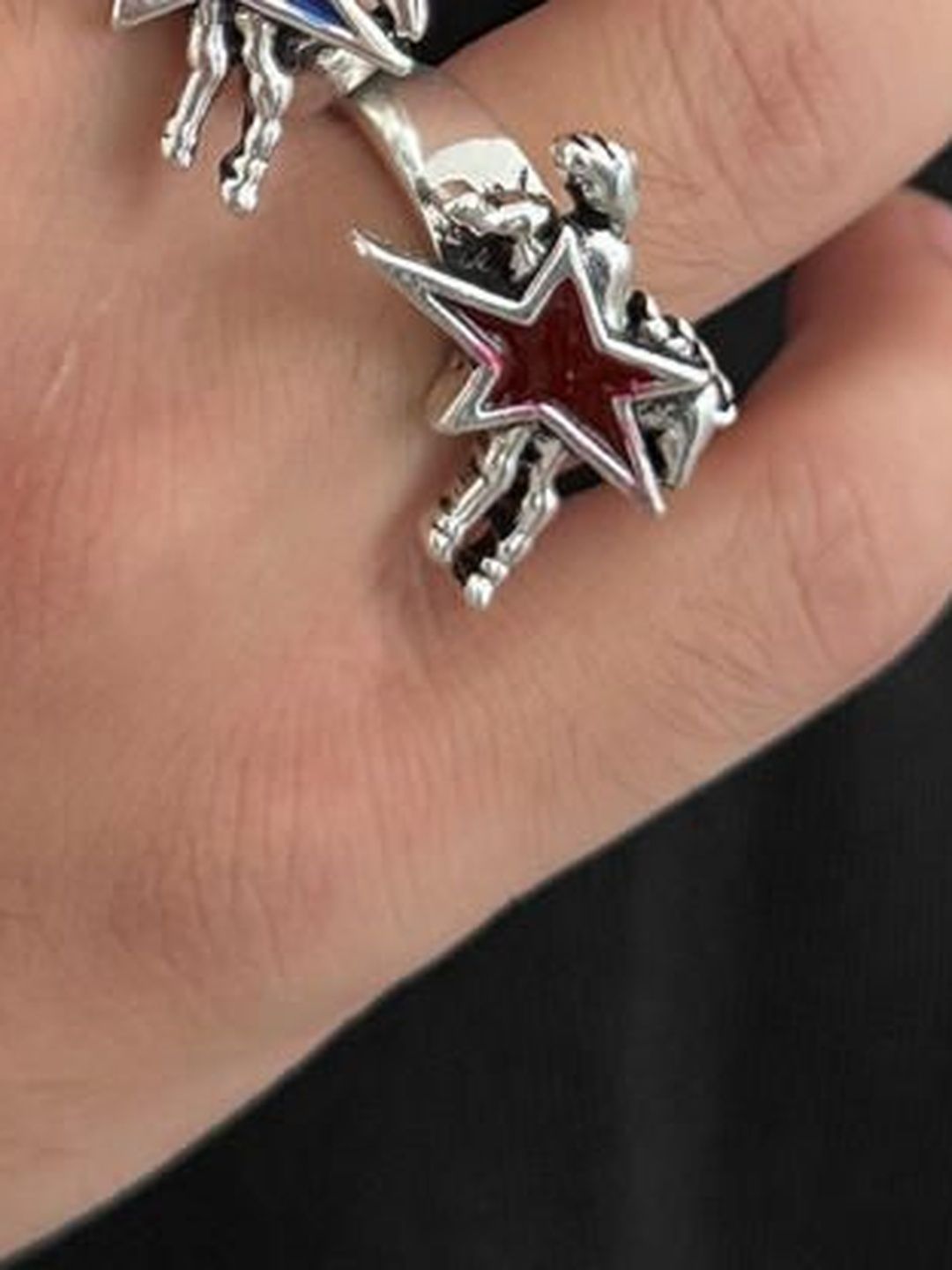 Silver-Plated Finger Ring