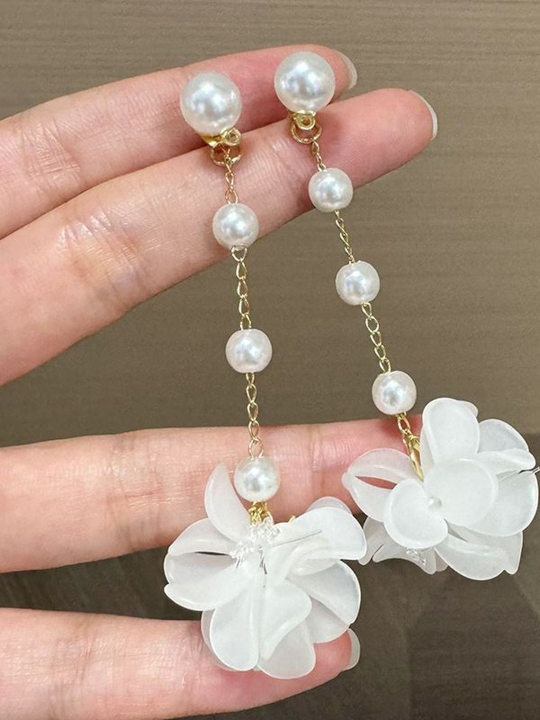 Floral Drop Earrings