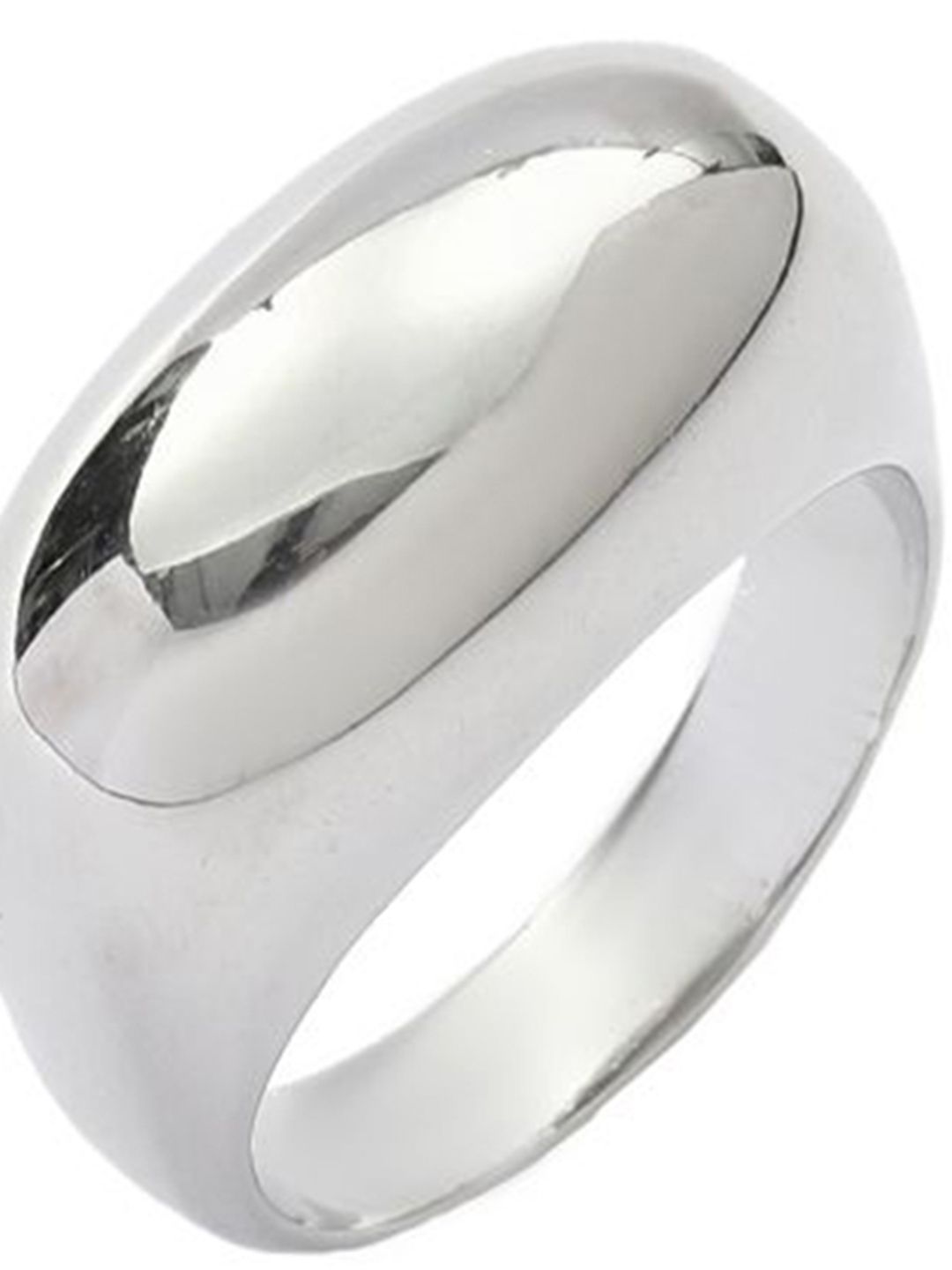 SALTY Silver Plated Stackable Ring for Women & Girls Stylish Adjustable Finger Ring