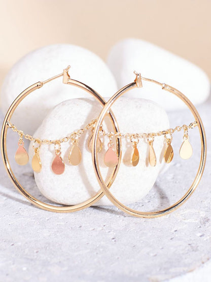 SALTY Contemporary Hoop Earrings