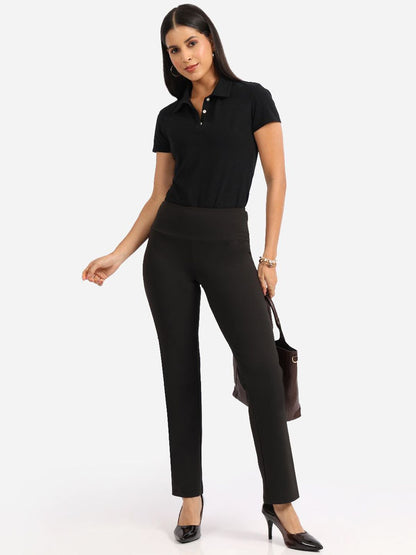 Women Ultimate Straight Pants -Lite Regular Trousers