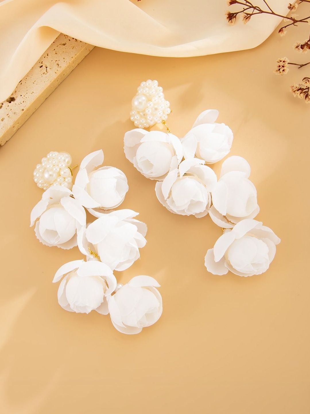 Floral Drop Earrings
