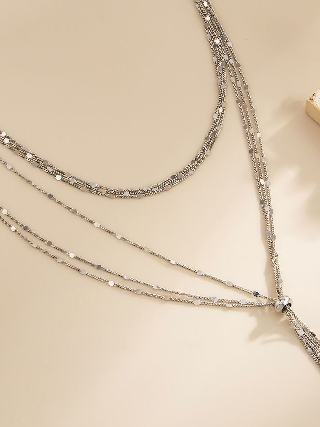 Copper Copper-Plated Enamelled Necklace