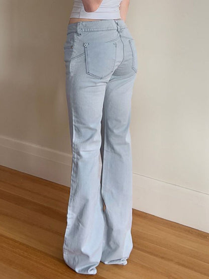Women Mid-Rise Clean look Light Fade Jeans