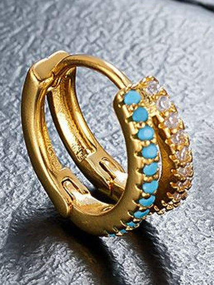 Classic Half Hoop Earrings