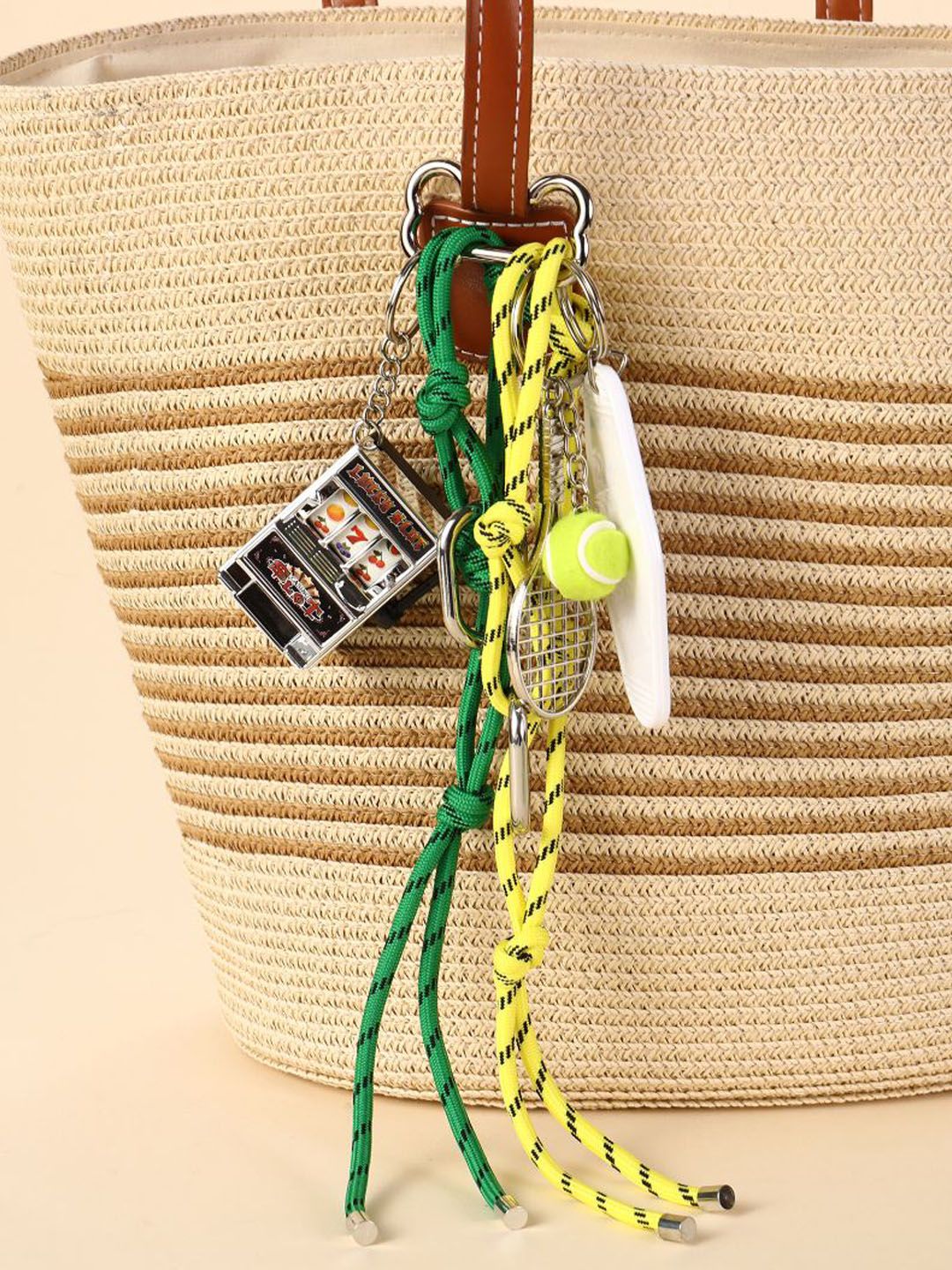 SALTY Mini Slot Machine Bag Charm