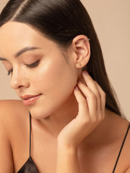 SALTY Set Of 10 Stud & Hoops Earrings
