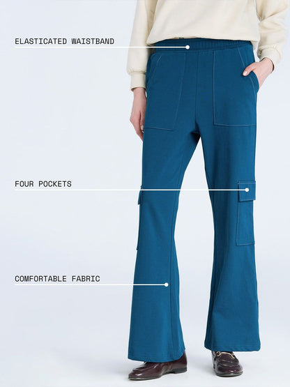 Moscow Women Wide Cargo Joggers
