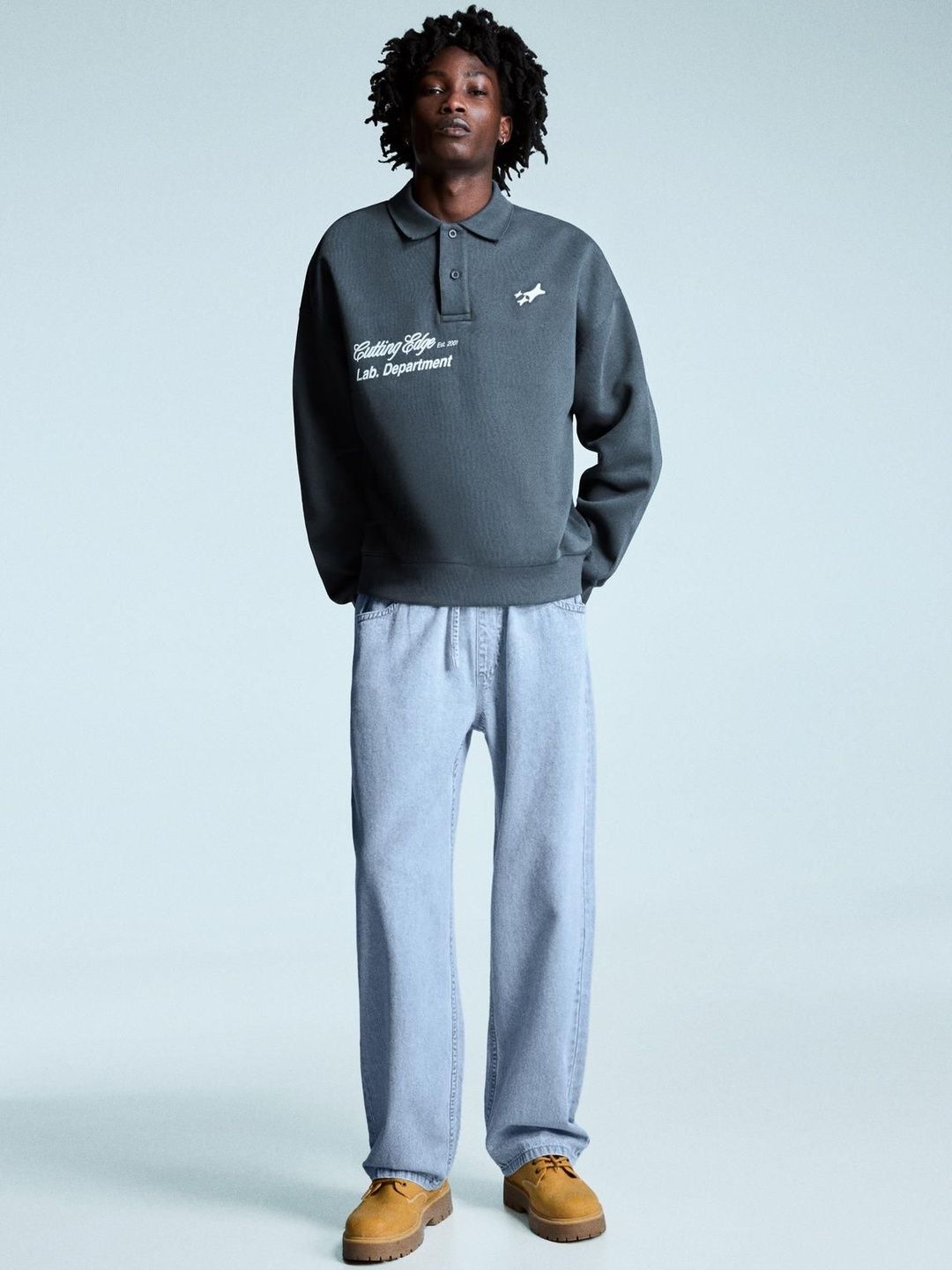 Men Straight jogger jeans