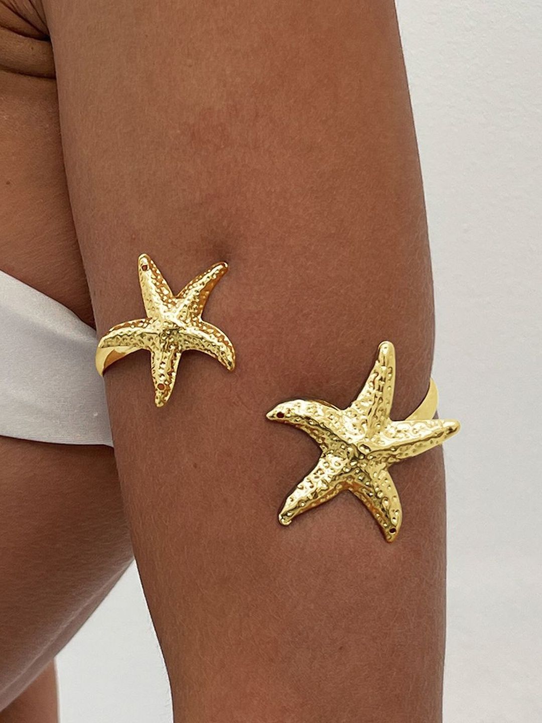 Women Gold-Plated Cuff Bracelet