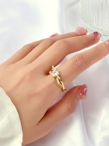 SALTY Pack of 2 Women Forever Radiance Gold Ring