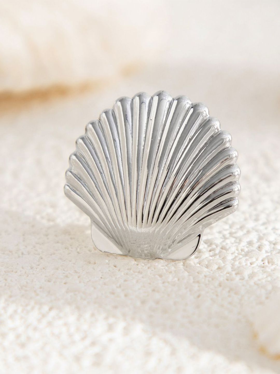 Silver-Plated Contemporary Studs