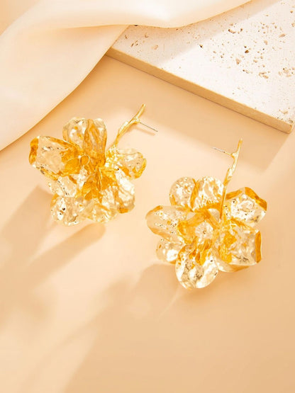 Floral Drop Earrings
