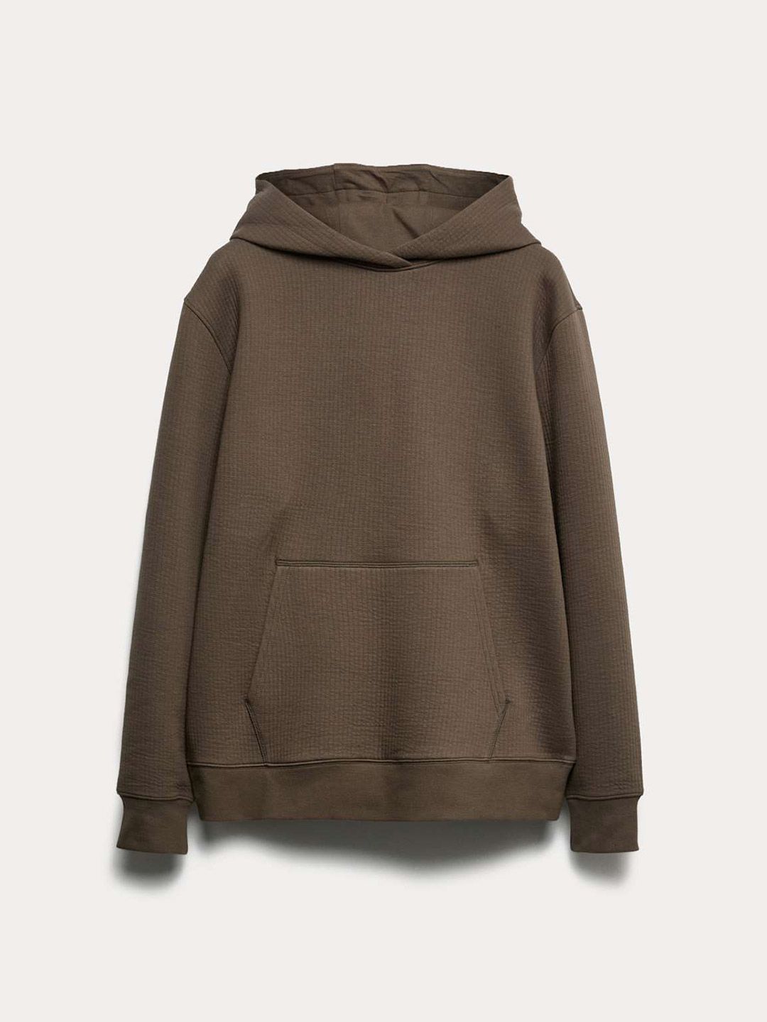 Cotton Rich Quilted Hoodie