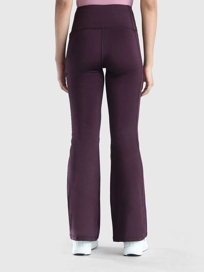 High Rise Waist Flare Tights