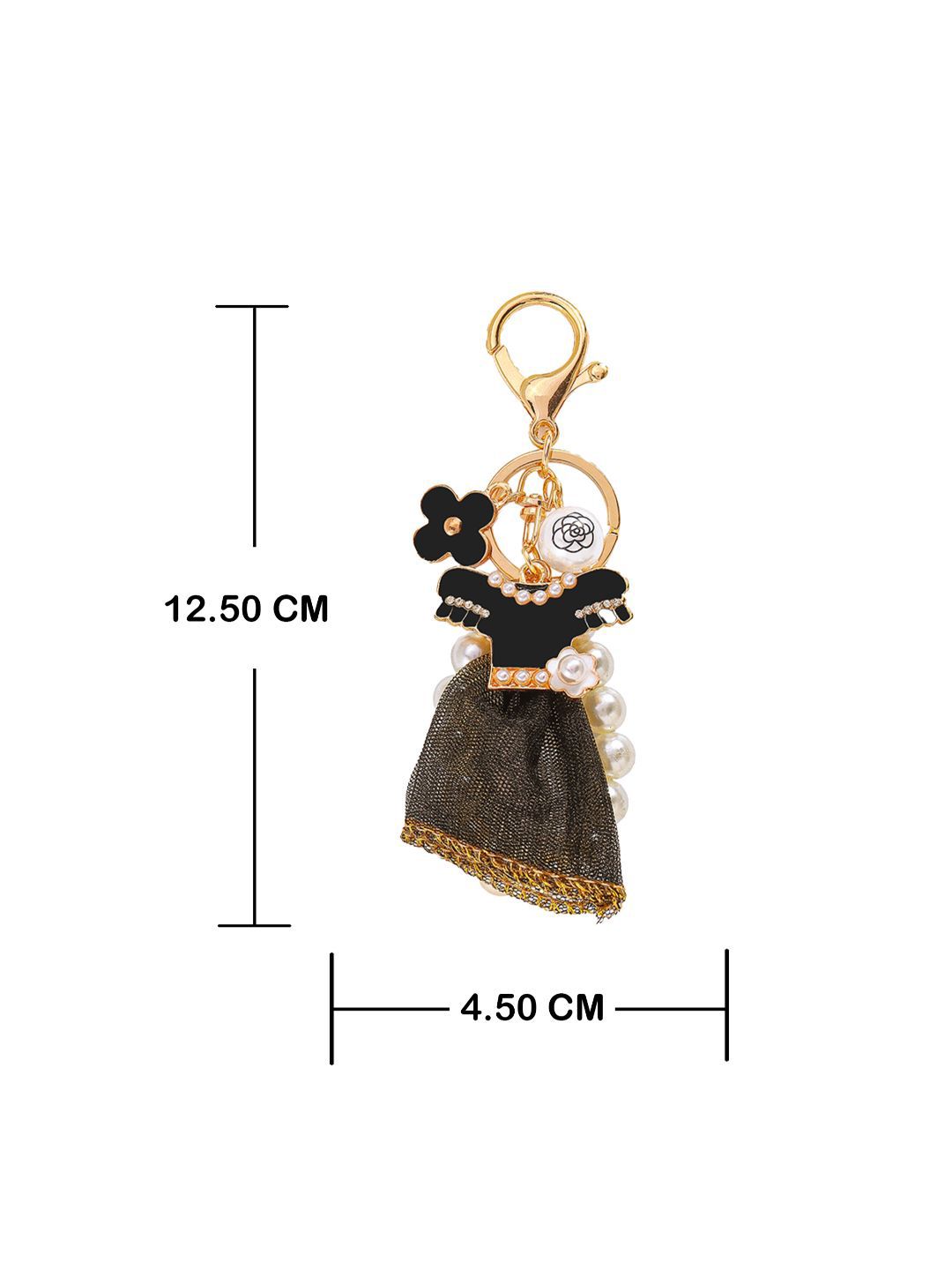 SALTY Pearls & Flowers Bag & Purse Charm