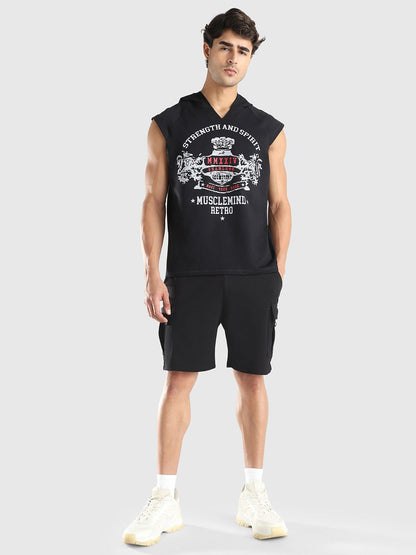 Men Regular Fit Cargo Shorts