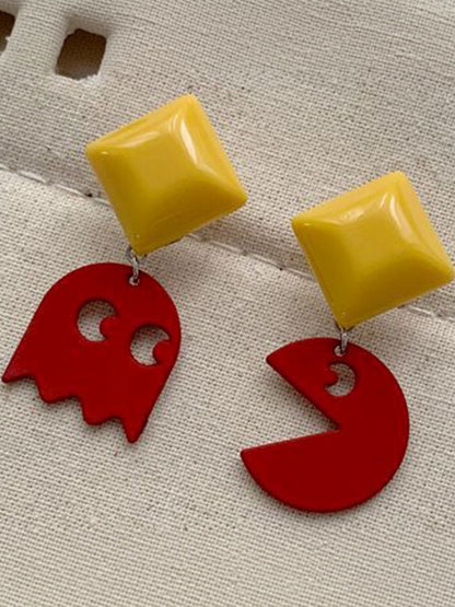 Circular Drop Earrings