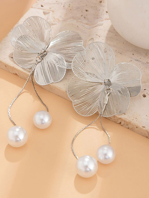 Floral Drop Earrings