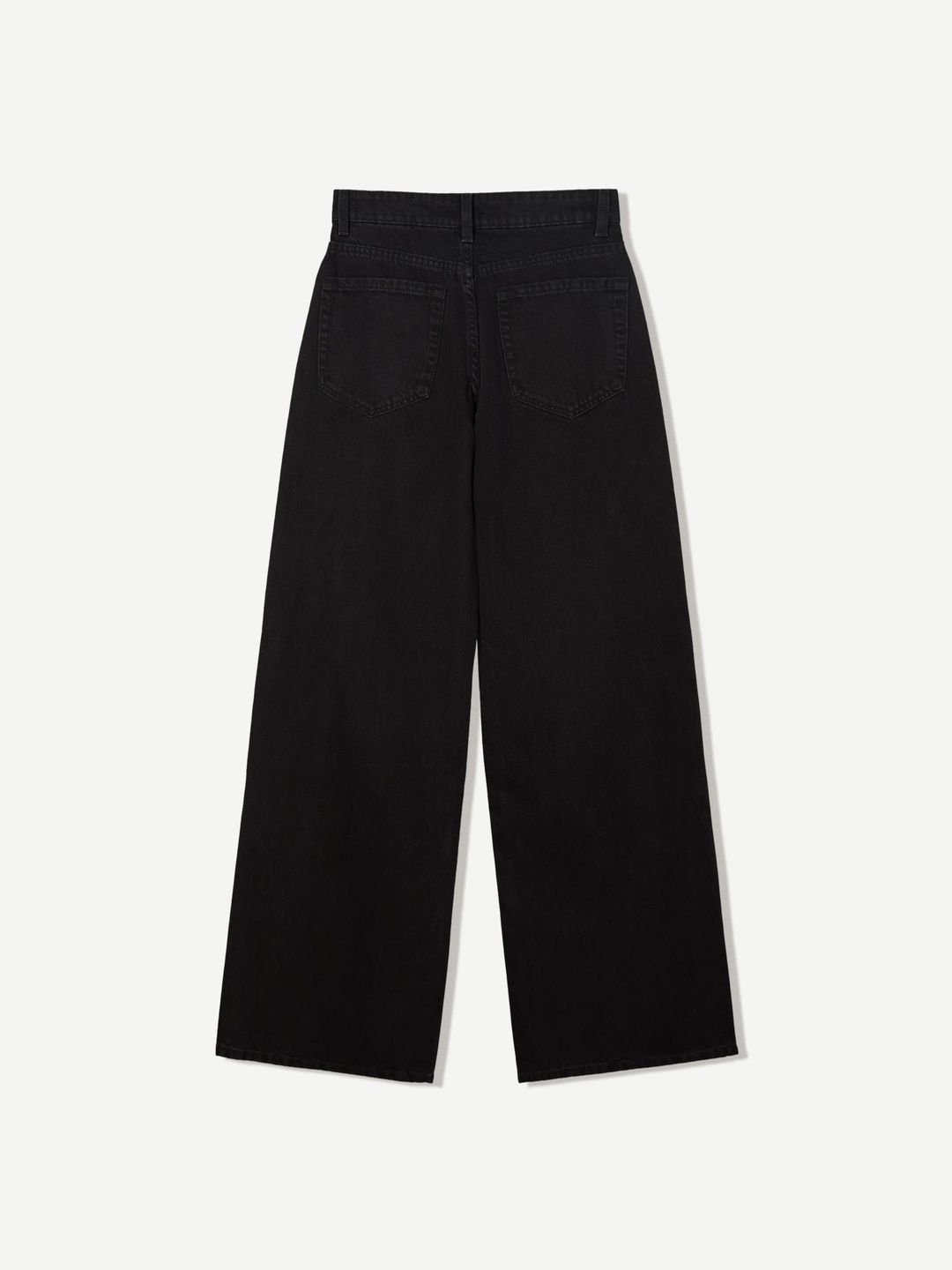 Women Urban Wide Leg Mid-Rise Stretchable Jeans