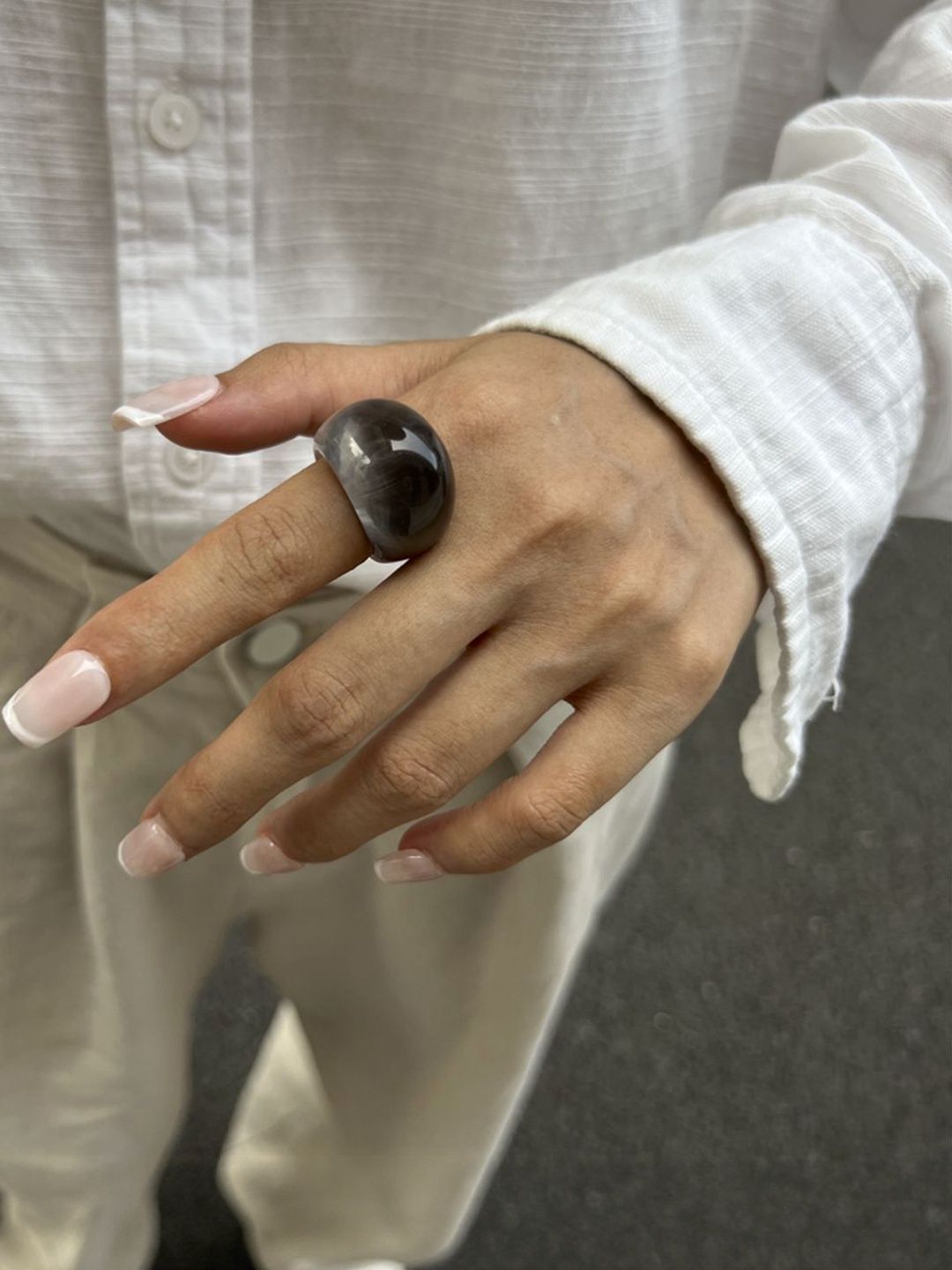 Women Resin Finger Ring