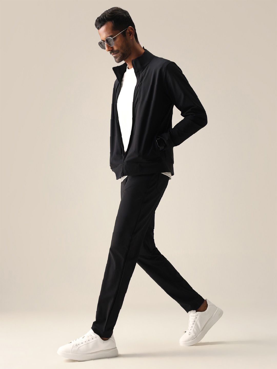 Men Lightweight Open Front Jacket