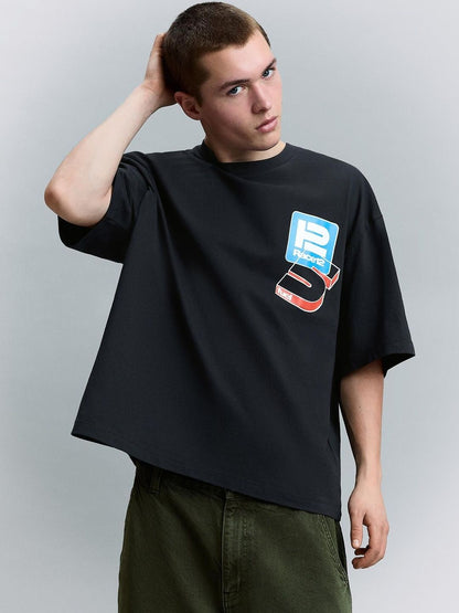 Graphic Printed Cotton T-shirt