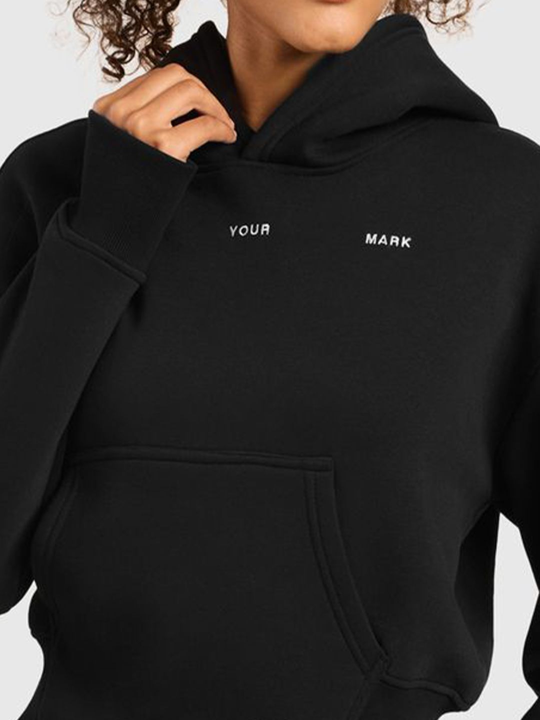 Women Cloud Ease Oversized Cropped Hoodie