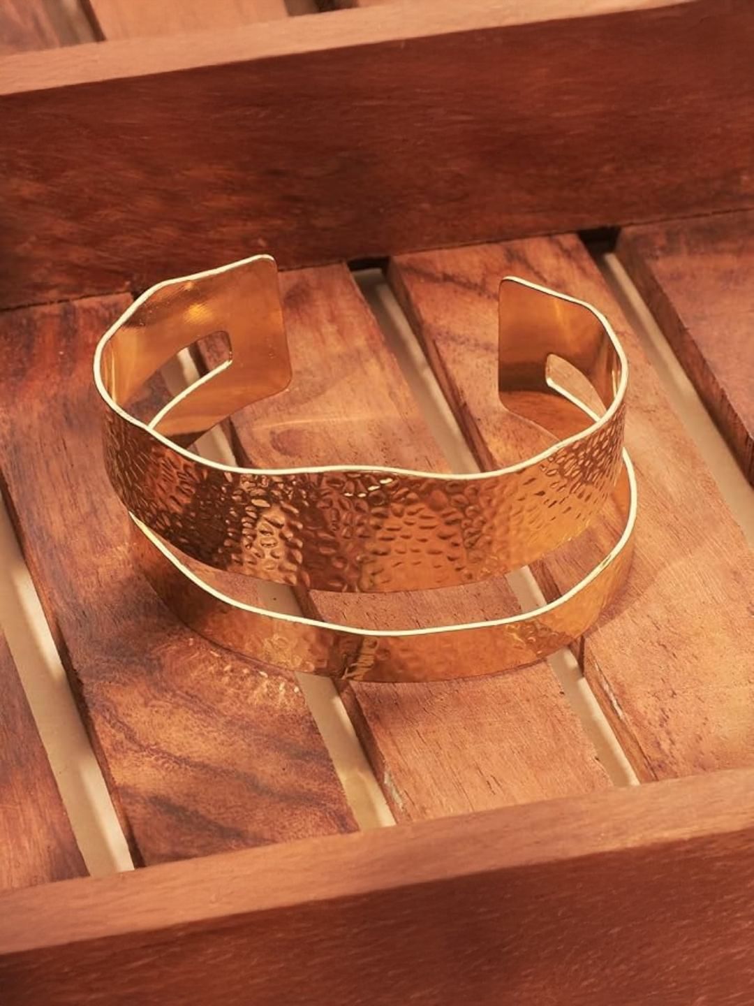 SALTY Women Stainless Steel Giggles Cuff Bracelet