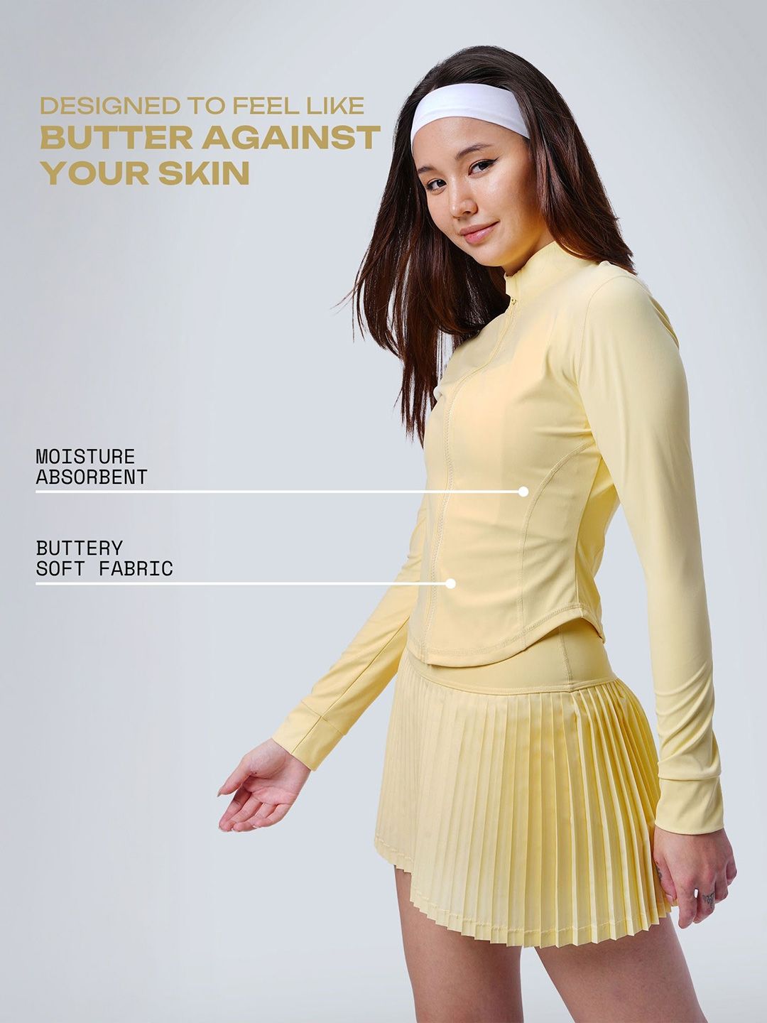 Butter Yellow Sculptor Jacket