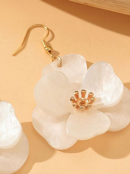 Floral Drop Earrings