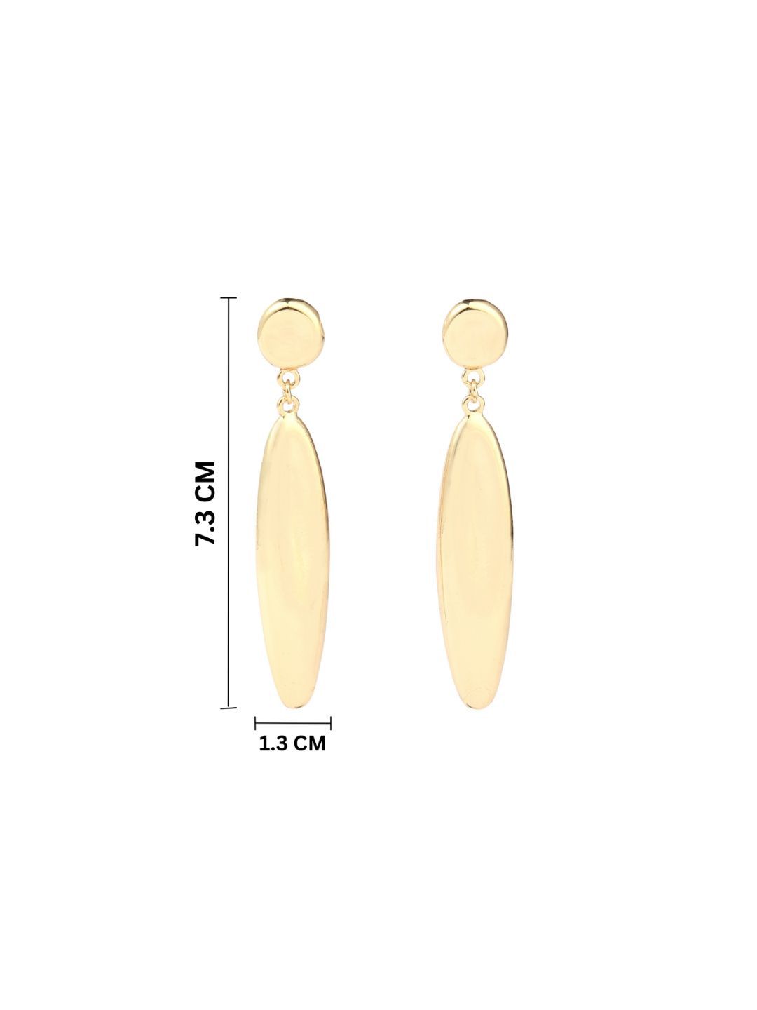SALTY Pack of 2 Women Glorious Luxury Gold Earring