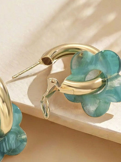 Circular Hoop Earrings