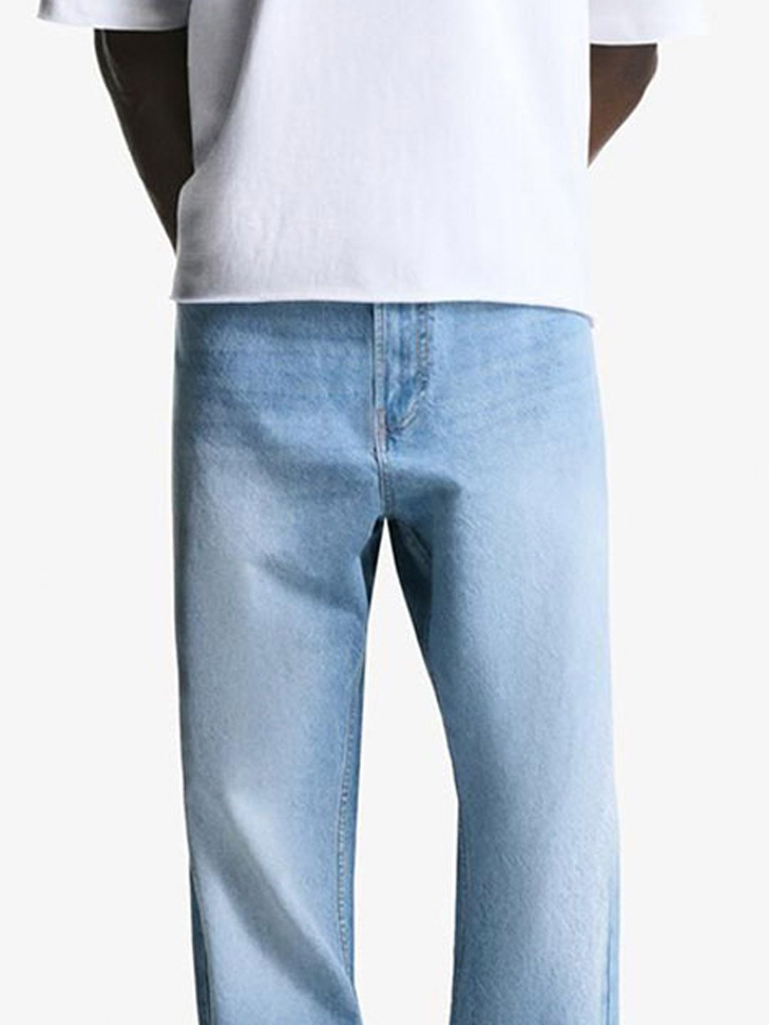 Pure Cotton Baggy Jeans