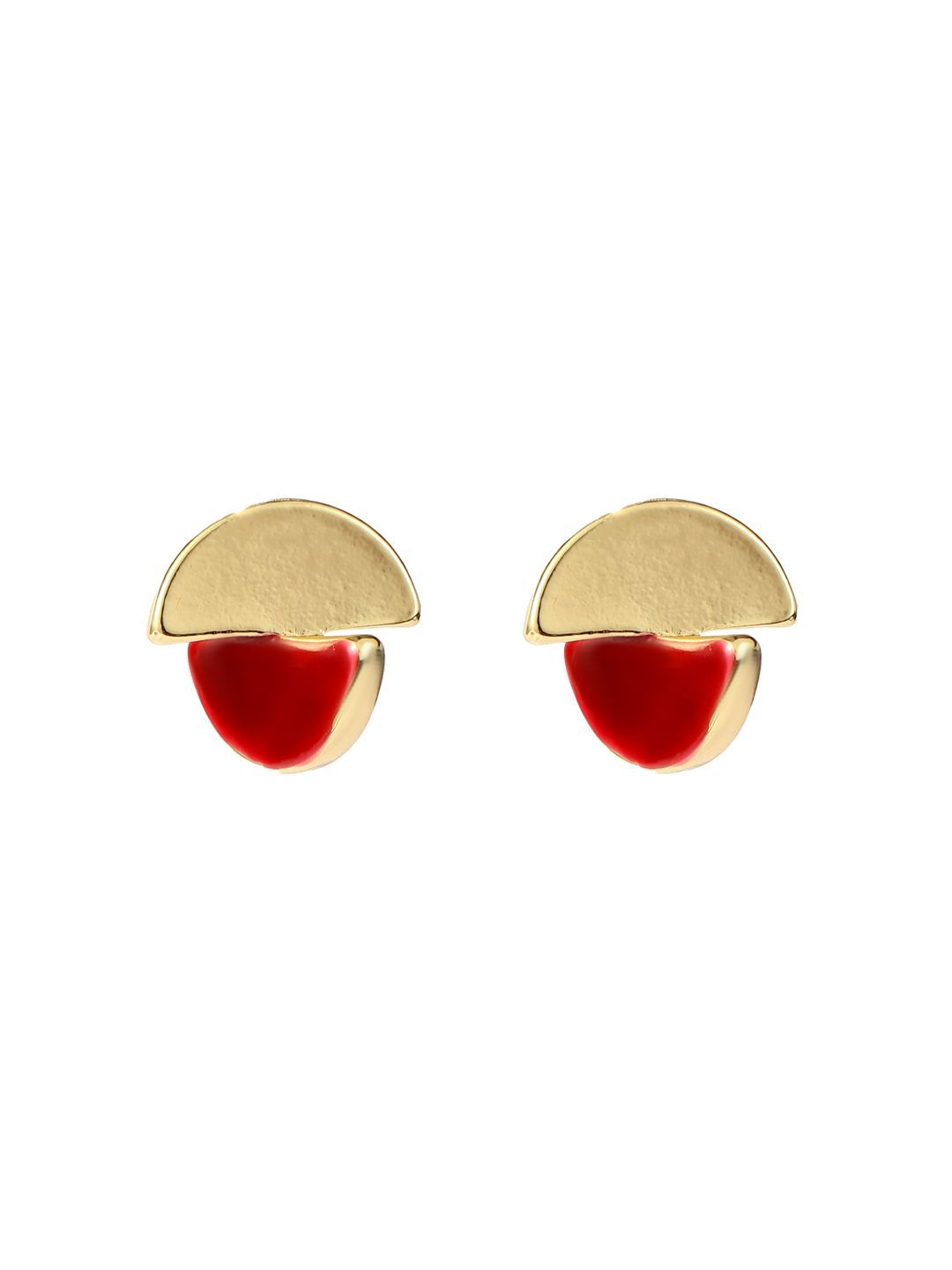 SALTY Valentines Day Vintage Rouge Contemporary Studs Earrings