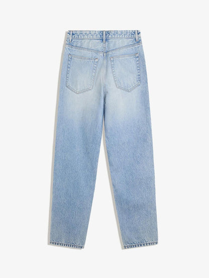 Men Tapered loose fit jeans