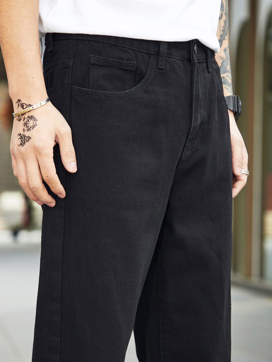 Men Regular Fit Mid-Rise Stretchable Jeans